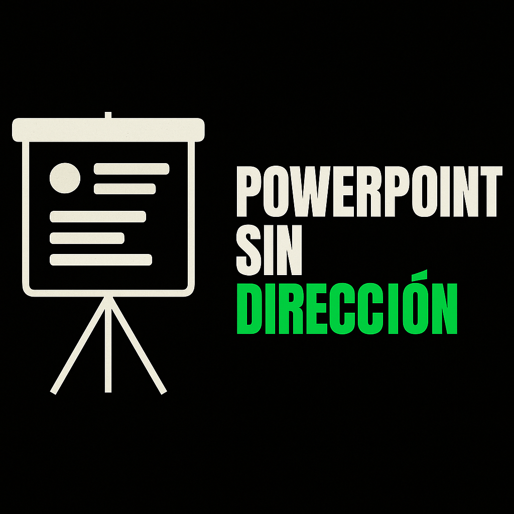 Estrategia con PowerPoint, ejecución con parches