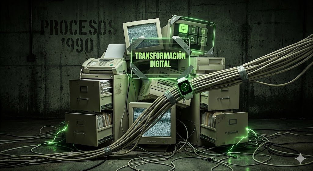 Transformación Digital es un eufemismo para decir que vuestros procesos son de 1990